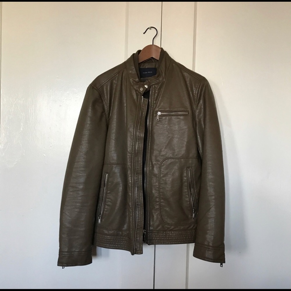 Zara Faux Leather Jacket